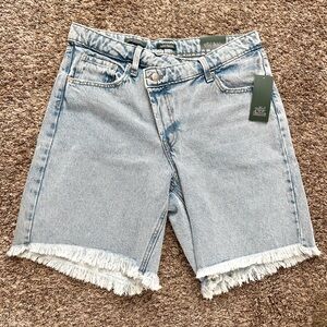 Wild Fable high rise Bermuda short.